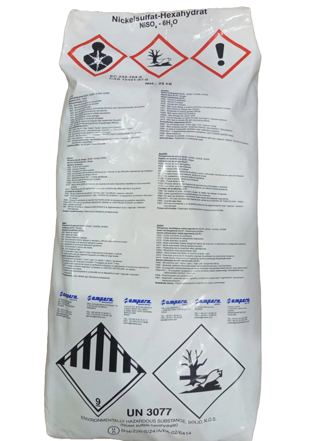 Nickel Sulphate supplier in Pakistan