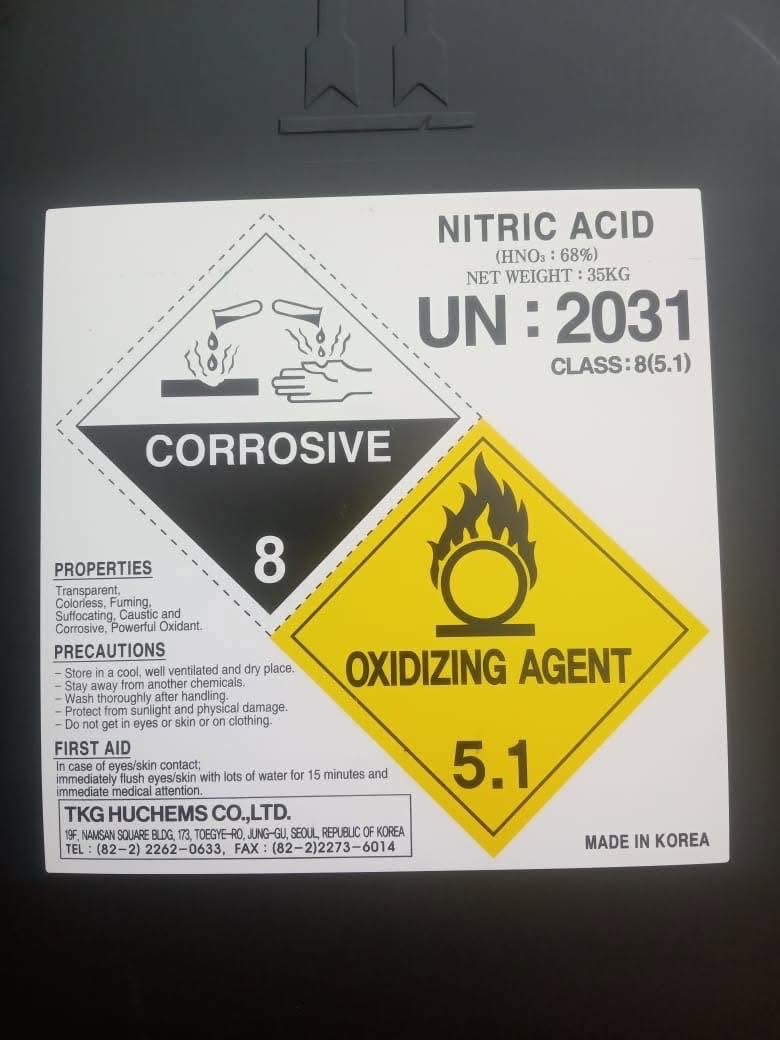 Nitric Acid supplier in Pakistan
